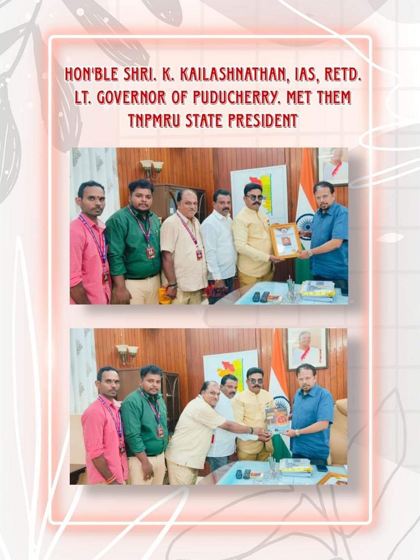 Hon’ble Shri. K. Kailashnathan, IAS, Retd. Lt. Governor Of Puducherry